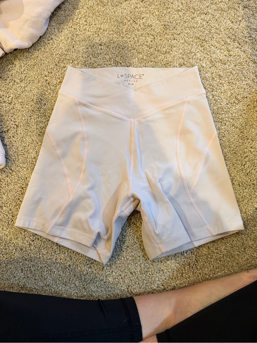 l*space High-Rise Soft Pink Bike Shorts